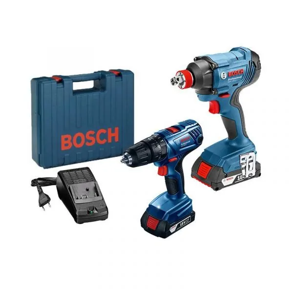 BOSCH AKKUMLYATORLU DƏST GDX 180-Li + GSR 180-Lİ