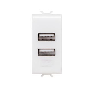 GEWISS GW 10450 USB QIDA BLOKU AĞ