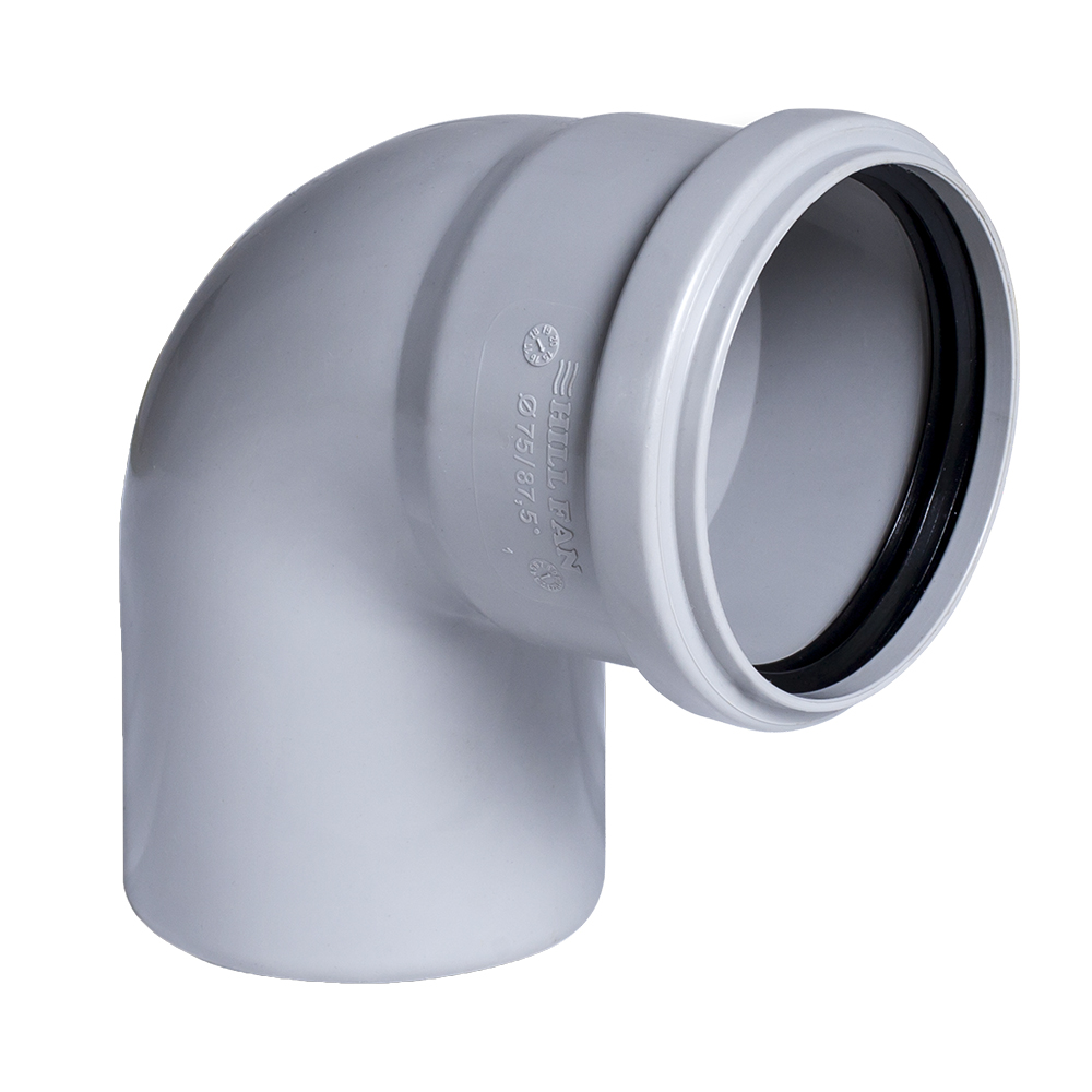 DİRSƏK HİLL FAN (KANALİZASİYA) 90° 110 MM