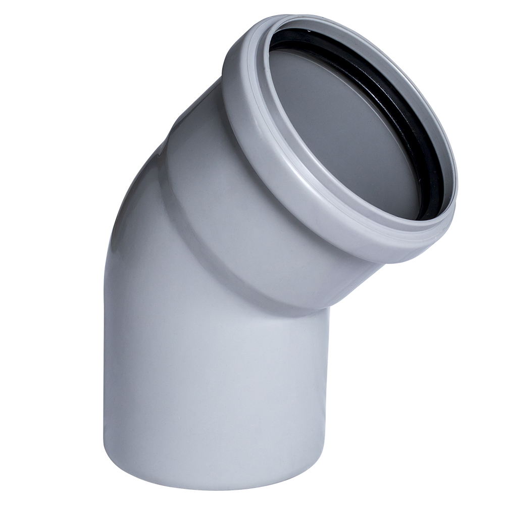 DİRSƏK HİLL FAN (KANALİZASİYA) 45° 110 MM