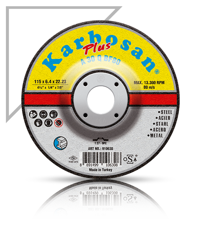 DİSK KARBOSAN PLUS METAL KƏSMƏ 115 X 6.4 X 22.23 MM