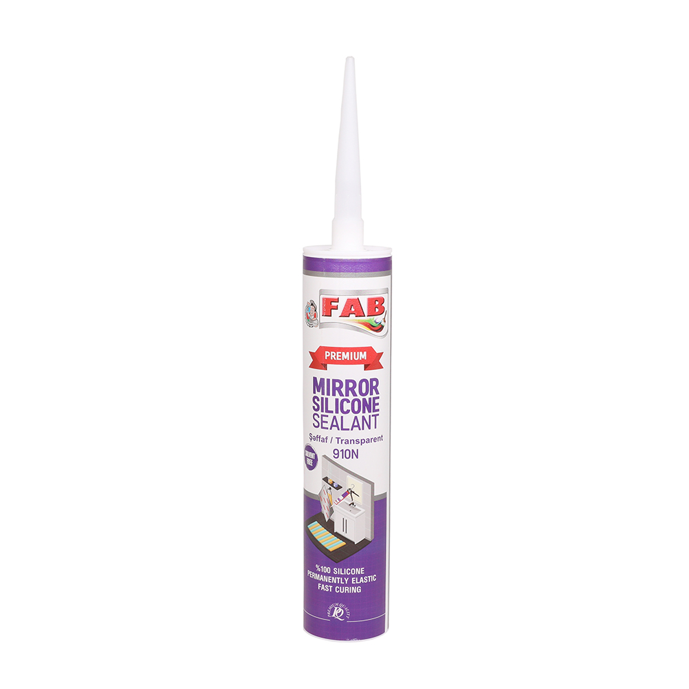 SİLİKON FAB 910N GÜZGÜ 310 ML ŞƏFFAF
