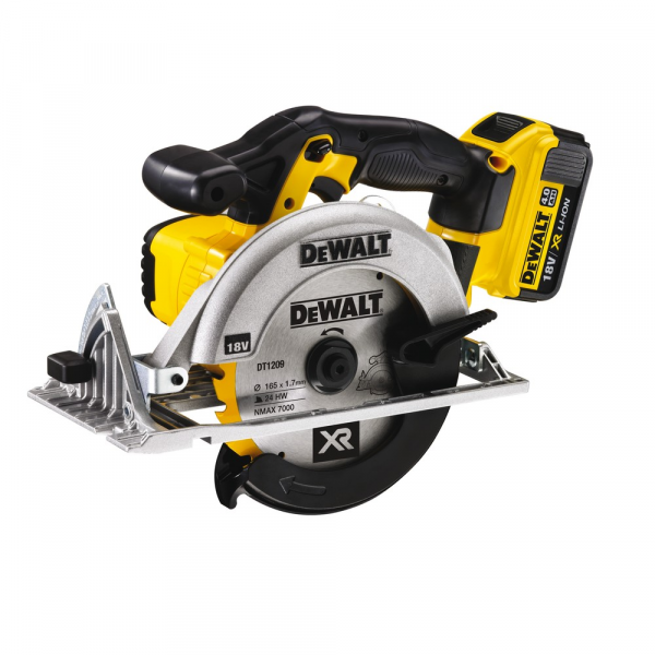 DEWALT DCS391M2 Simsiz Dairəvi Mişar , 18 V, XR, 460 Vt