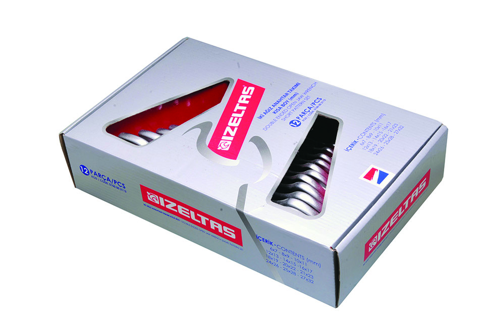 İZELTAŞ 0100 İki ağız qısa boy açar 4x5 mm 6 