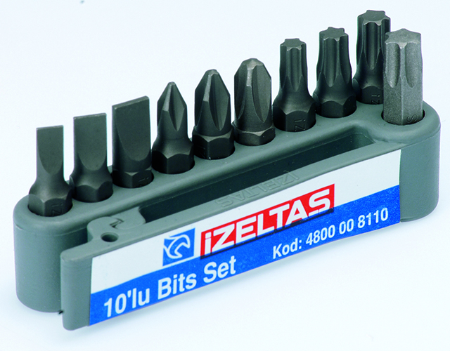 İZELTAŞ 4800 BİTS set 10 parça 