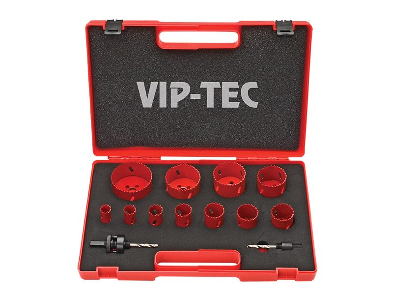 VIP-TEC Hss Bi-Metal Punch set 13 pieces