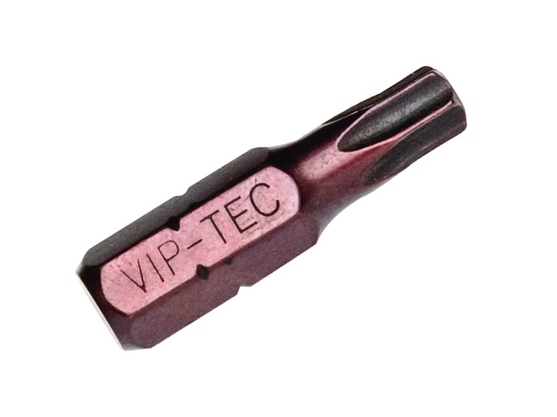 VIP-TEC 1/4 ″ Torx tip bits (25mm) T5