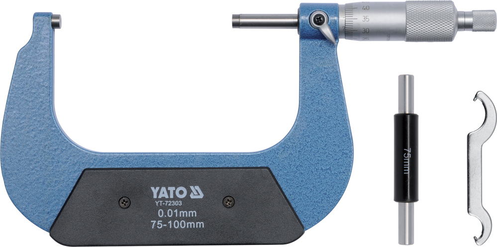 YATO YT-72303 MEXANİKİ MİKROMETR 75-100MM