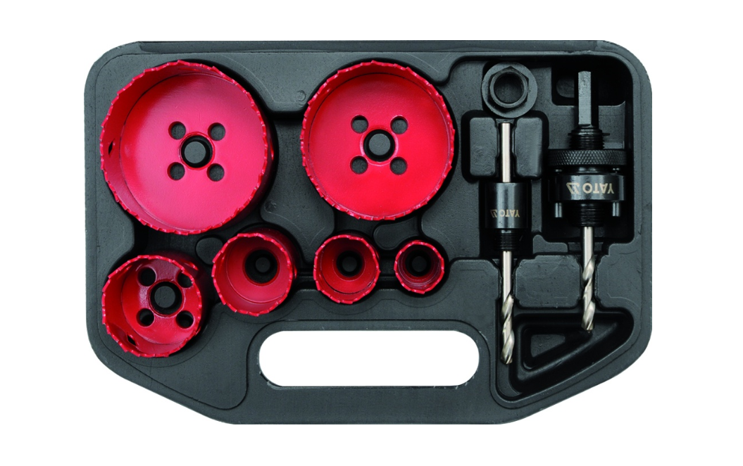 YATO YT-3380 ELECTRIC Hole saw set 8 pcs