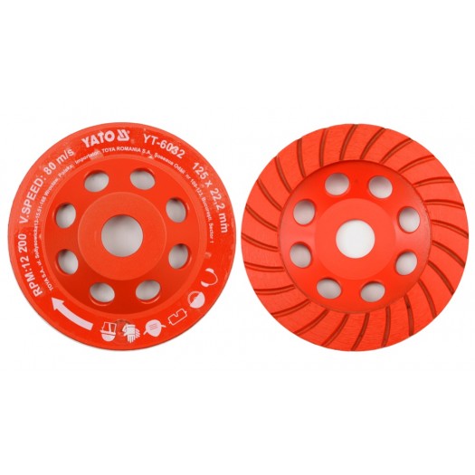 YATO YT-6032 DIAMOND DISK 125X22.2 mm