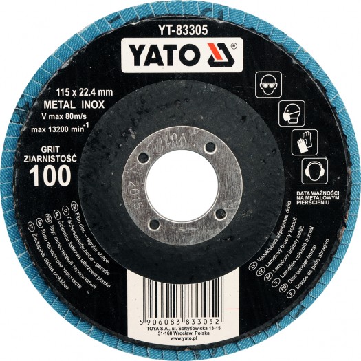 YATO YT-83306 FLAP DISK