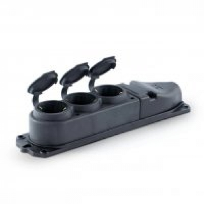 ÇIXIŞ SCHAUFF 1*16A KAUÇUK 3-LÜ QRUP MONOFAZA
