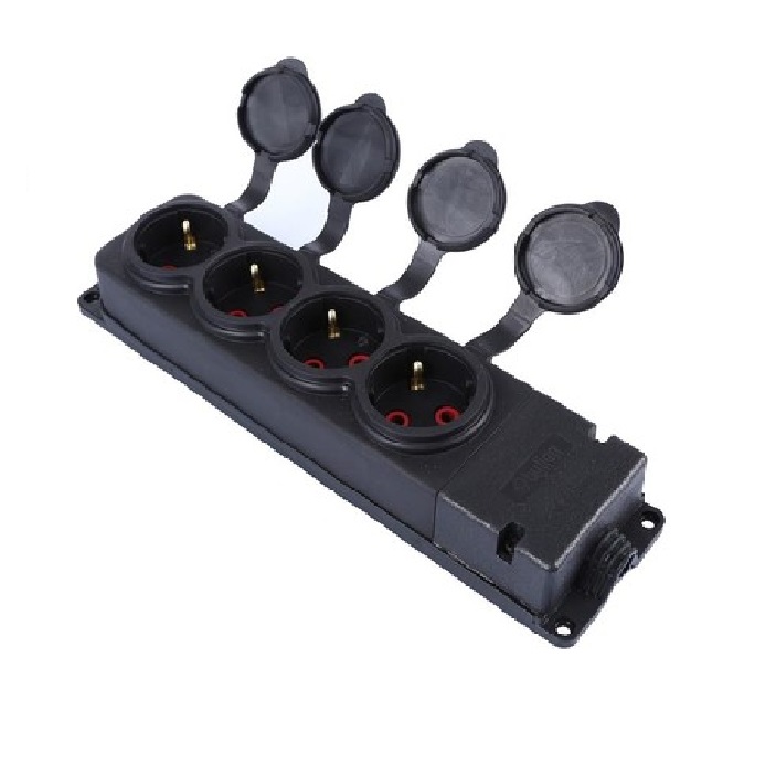 ÇIXIŞ SCHAUFF 1*16A KAUÇUK 4-LÜ QRUP MONOFAZA
