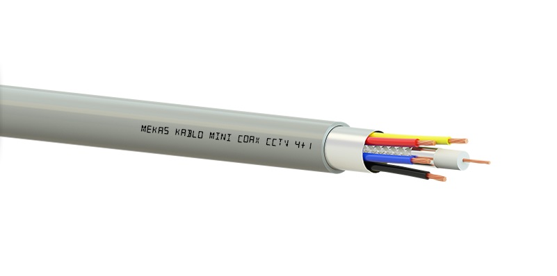 KABEL MEKAS CCTV 1+4 (2x0,22+2x0,50) MIS