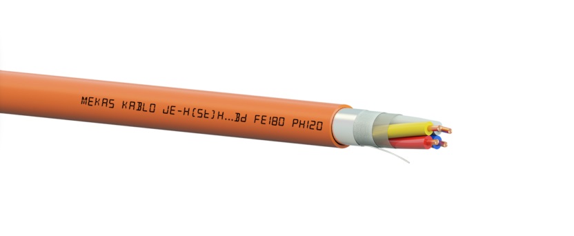 KABEL MEKAS FE 180-2x2x0.80mm+0.80mm JE-H